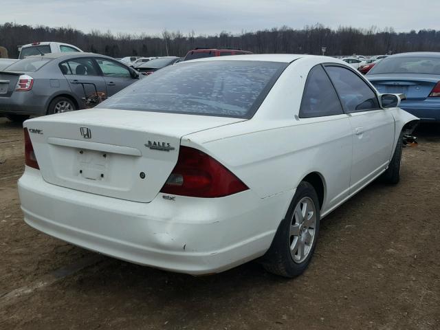 1HGEM21963L064812 - 2003 HONDA CIVIC EX WHITE photo 4