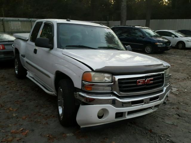 1GTEK19B35Z146504 - 2005 GMC NEW SIERRA WHITE photo 1