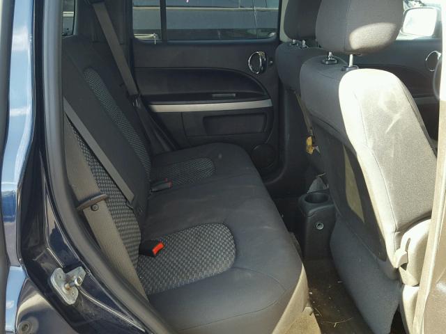 3GNCA13DX8S670715 - 2008 CHEVROLET HHR LS BLUE photo 6