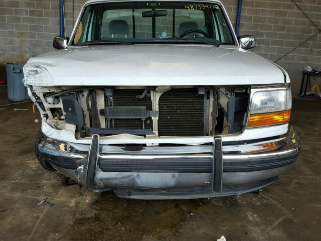 1FTEF15N2RNB24012 - 1994 FORD F150 WHITE photo 9