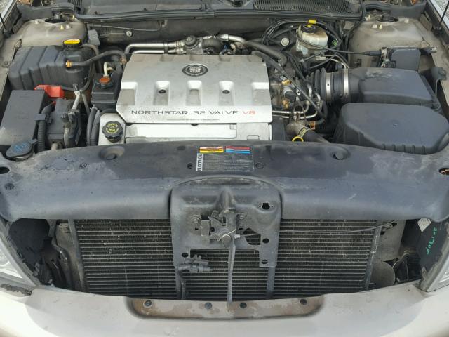 1G6KD54Y21U198233 - 2001 CADILLAC DEVILLE TAN photo 7