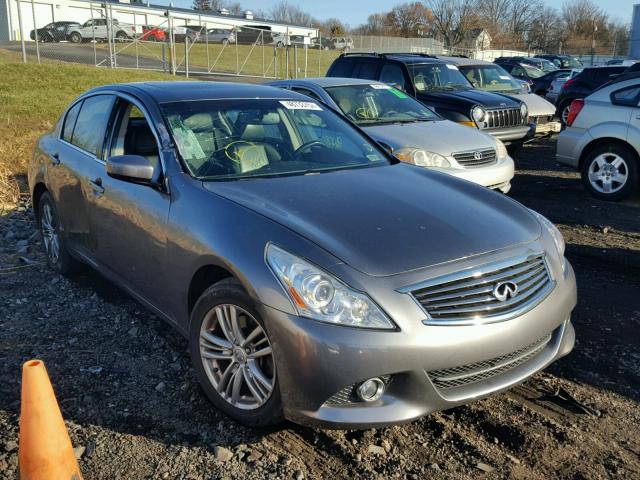 JN1CV6AR9CM681662 - 2012 INFINITI G37 GRAY photo 1