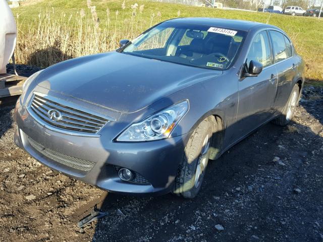 JN1CV6AR9CM681662 - 2012 INFINITI G37 GRAY photo 2