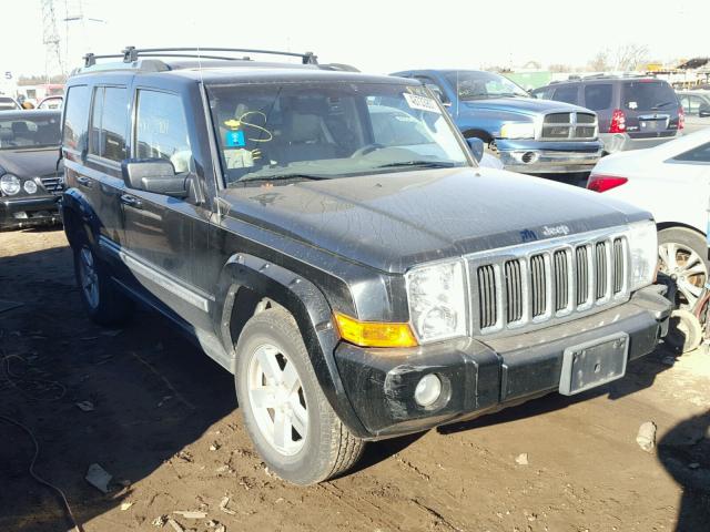 1J8HG58P07C591591 - 2007 JEEP COMMANDER BLACK photo 1