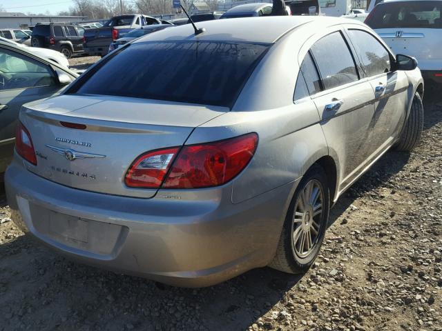 1C3LC66B89N544783 - 2009 CHRYSLER SEBRING LI GOLD photo 4