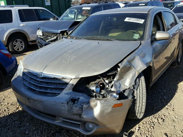 1C3LC66B89N544783 - 2009 CHRYSLER SEBRING LI GOLD photo 9