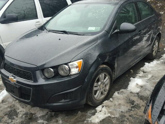 1G1JC5SG5F4133446 - 2015 CHEVROLET SONIC LT GRAY photo 2