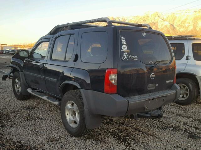 5N1ED28Y93C687834 - 2003 NISSAN XTERRA XE SILVER photo 3