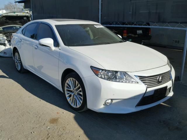 JTHBK1GG6D2053368 - 2013 LEXUS ES 350 WHITE photo 1