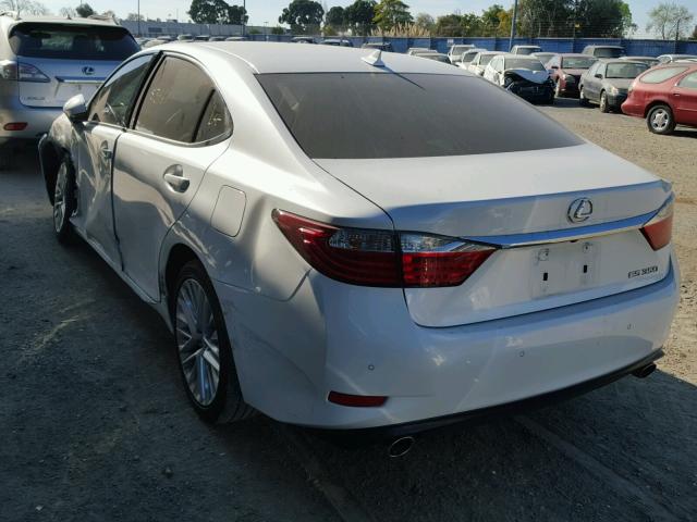 JTHBK1GG6D2053368 - 2013 LEXUS ES 350 WHITE photo 3