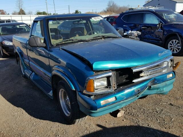 1GCCS1441TK195450 - 1996 CHEVROLET S TRUCK S1 BLUE photo 1