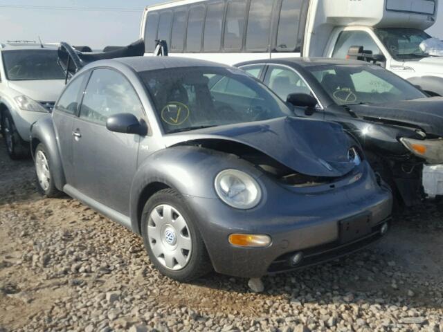 3VWCK21C72M412876 - 2002 VOLKSWAGEN NEW BEETLE GRAY photo 1