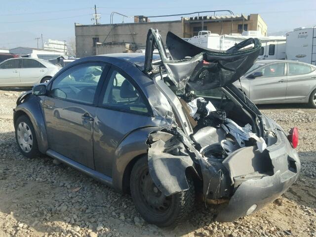 3VWCK21C72M412876 - 2002 VOLKSWAGEN NEW BEETLE 灰色 照片 3