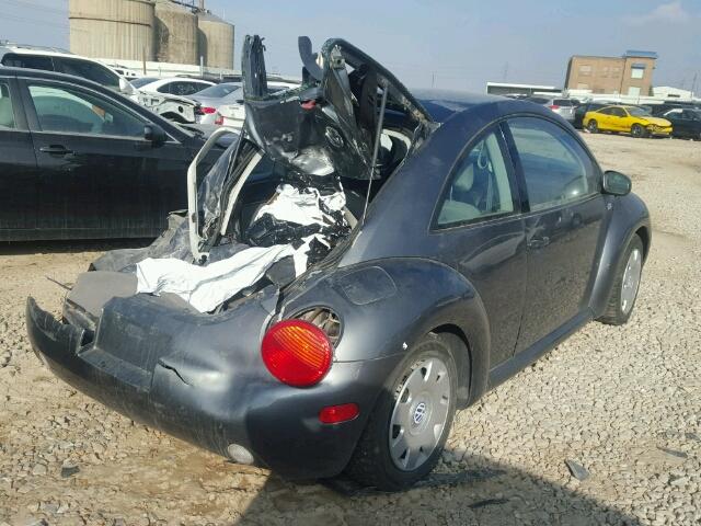 3VWCK21C72M412876 - 2002 VOLKSWAGEN NEW BEETLE 灰色 照片 4
