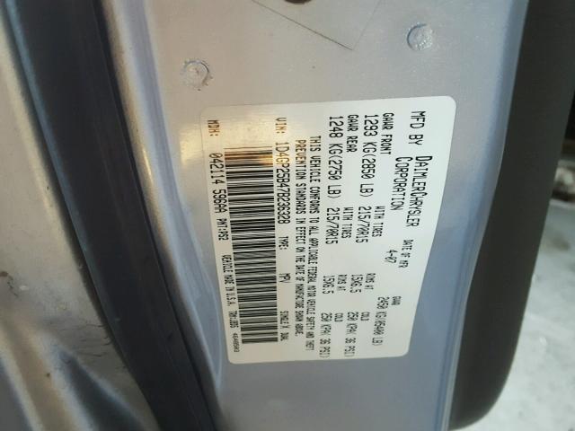 1D4GP25B47B236328 - 2007 DODGE CARAVAN SE GRAY photo 10