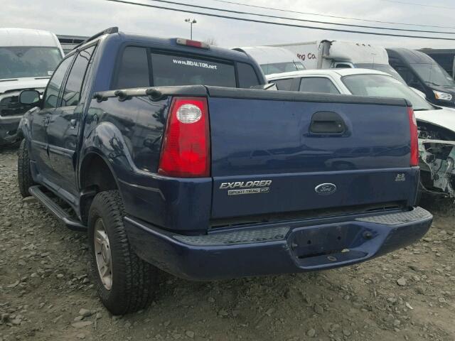 1FMZU77K64UC19793 - 2004 FORD EXPLORER S BLUE photo 3