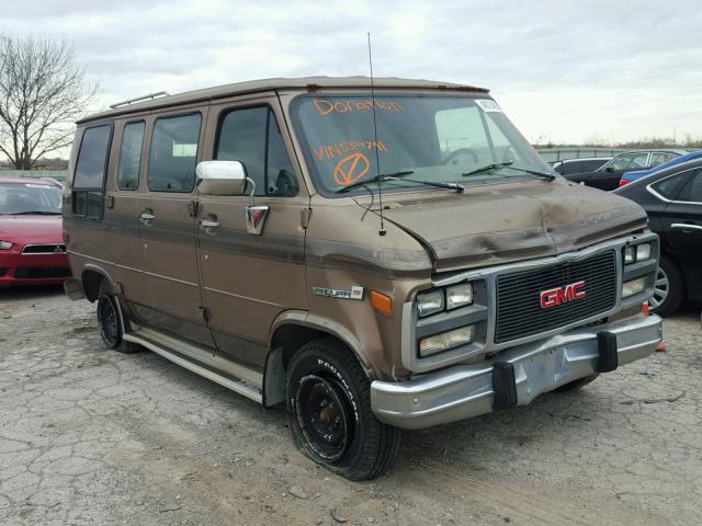 1GDEG25H9SF554791 - 1995 GMC RALLY WAGO BROWN photo 1