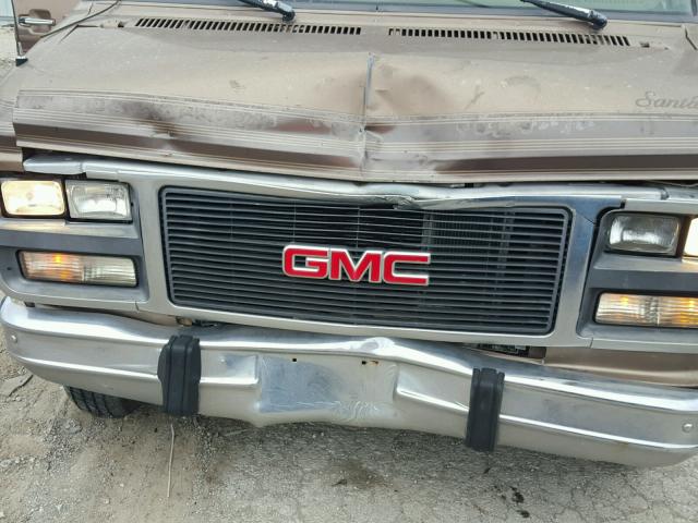 1GDEG25H9SF554791 - 1995 GMC RALLY WAGO BROWN photo 9