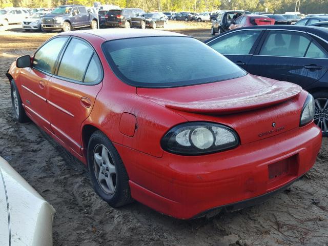 1G2WP5214WF309666 - 1998 PONTIAC GRAND PRIX RED photo 3