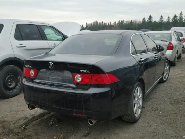 JH4CL96815C801191 - 2005 ACURA TSX BLACK photo 4