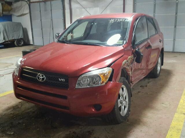 JTMBK33V175019004 - 2007 TOYOTA RAV4 RED photo 2