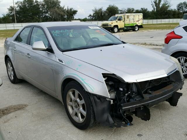 1G6DF577780175778 - 2008 CADILLAC CTS SILVER photo 1