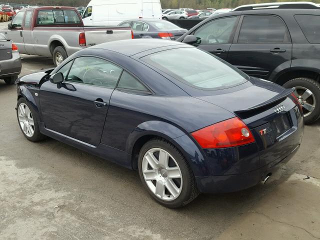 TRUSC28N431023250 - 2003 AUDI TT BLUE photo 3