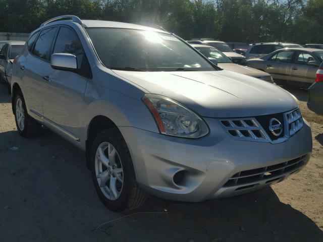 JN8AS5MT1BW182442 - 2011 NISSAN ROGUE S SILVER photo 1