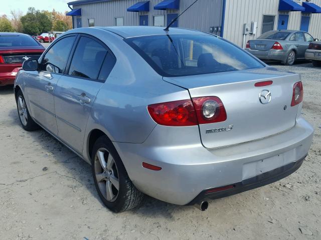 JM1BK12F751278227 - 2005 MAZDA 3 I GRAY photo 3