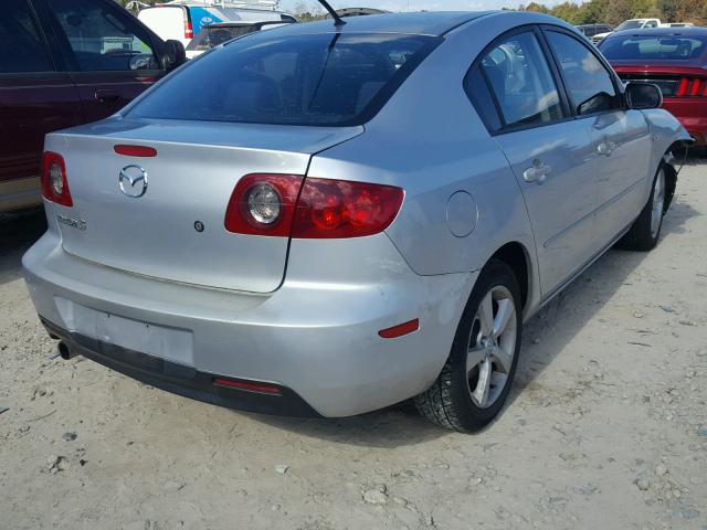 JM1BK12F751278227 - 2005 MAZDA 3 I GRAY photo 4