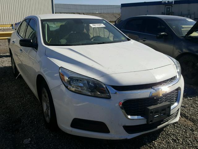 1G11B5SL6FF163558 - 2015 CHEVROLET MALIBU LS WHITE photo 1