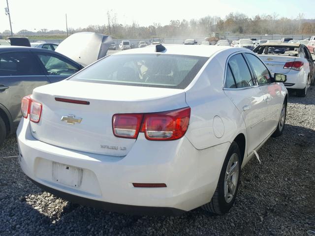 1G11B5SL6FF163558 - 2015 CHEVROLET MALIBU LS WHITE photo 4