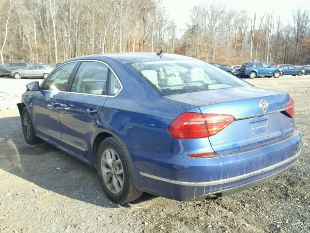 1VWAT7A33GC009536 - 2016 VOLKSWAGEN PASSAT S ლურჯი ფოტო 3