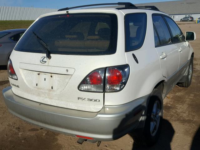 JTJHF10U730314336 - 2003 LEXUS RX 300 WHITE photo 4