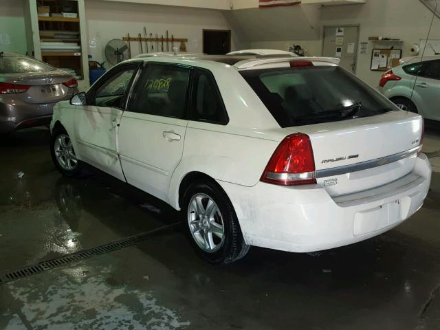 1G1ZT64825F108425 - 2005 CHEVROLET MALIBU MAX WHITE photo 3