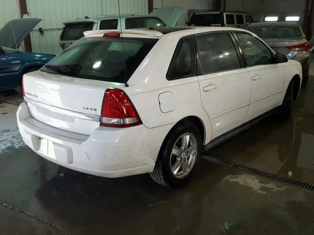 1G1ZT64825F108425 - 2005 CHEVROLET MALIBU MAX 白色 照片 4