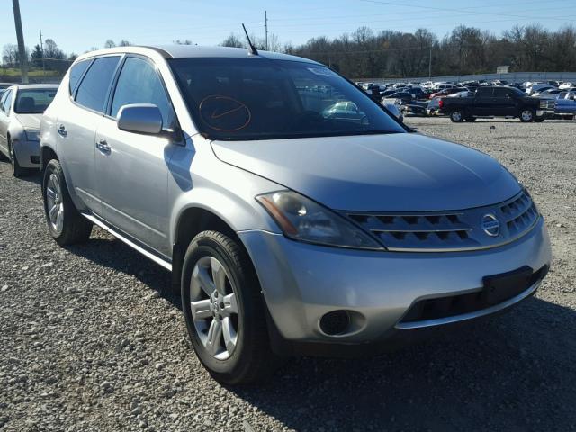 JN8AZ08WX6W502267 - 2006 NISSAN MURANO SL SILVER photo 1