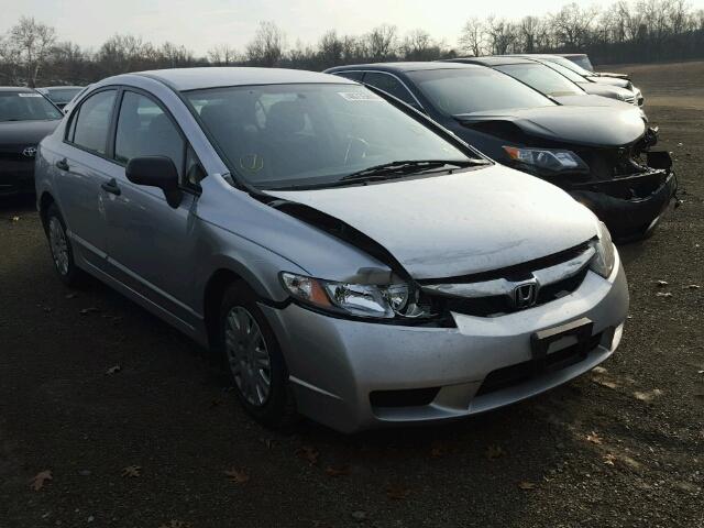 19XFA15389E036880 - 2009 HONDA CIVIC VP SILVER photo 1