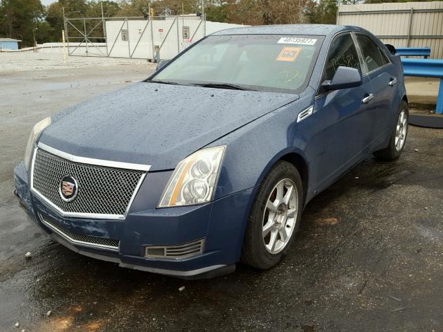 1G6DF577990124543 - 2009 CADILLAC CTS BLUE photo 2