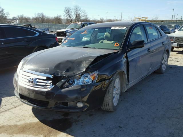 4T1BK36B78U267181 - 2008 TOYOTA AVALON XL BLACK photo 2