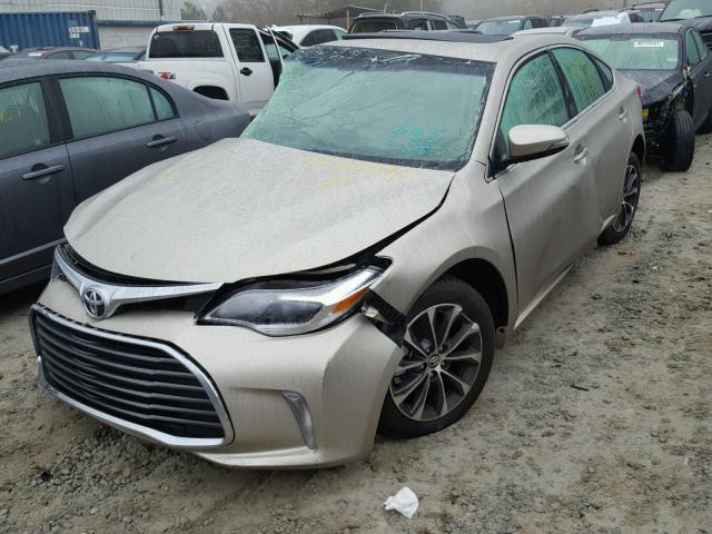 4T1BK1EB9GU242206 - 2016 TOYOTA AVALON XLE BEIGE photo 2