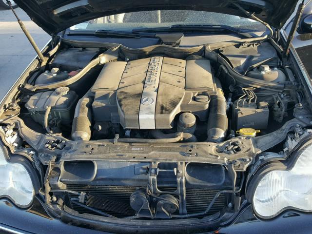 WDBRH81J94F438099 - 2004 MERCEDES-BENZ C 240 SPOR BLACK photo 7