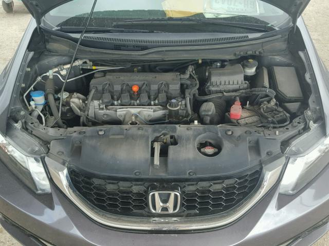 2HGFB2F94EH517280 - 2014 HONDA CIVIC EXL 灰色 照片 7