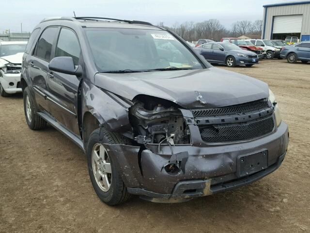 2CNDL63F476048142 - 2007 CHEVROLET EQUINOX LT GRAY photo 1