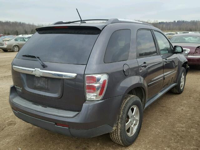 2CNDL63F476048142 - 2007 CHEVROLET EQUINOX LT GRAY photo 4