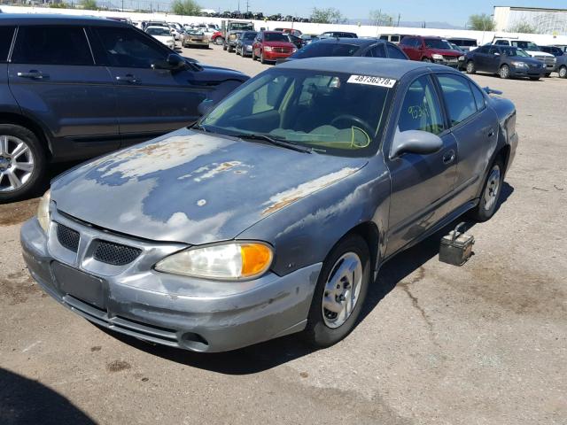 1G2NE52E55M246897 - 2005 PONTIAC GRAND AM S 灰色 照片 2