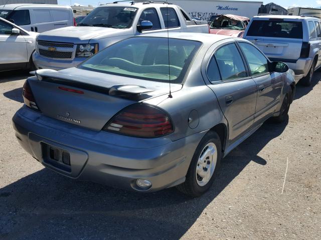1G2NE52E55M246897 - 2005 PONTIAC GRAND AM S 灰色 照片 4
