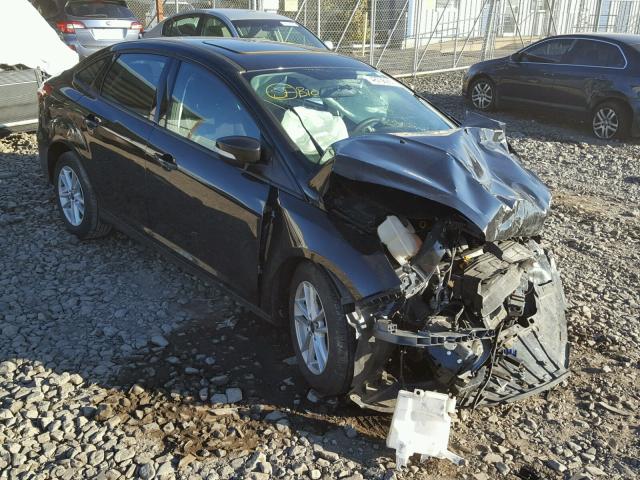 1FADP3F28FL214044 - 2015 FORD FOCUS SE BLACK photo 1