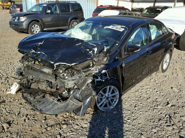 1FADP3F28FL214044 - 2015 FORD FOCUS SE BLACK photo 2