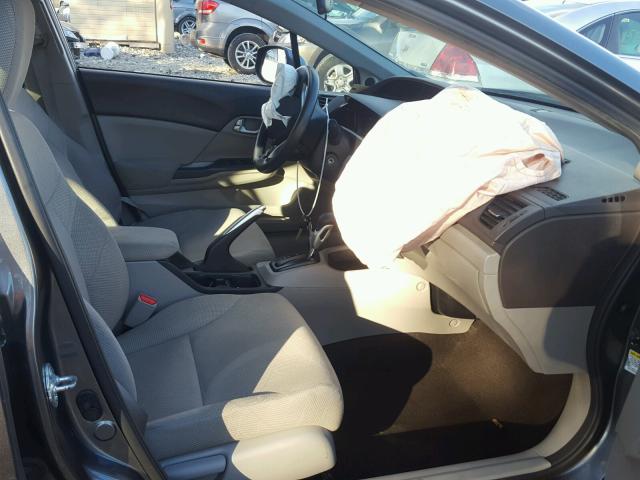 2HGFB2F84CH311476 - 2012 HONDA CIVIC EX GRAY photo 5